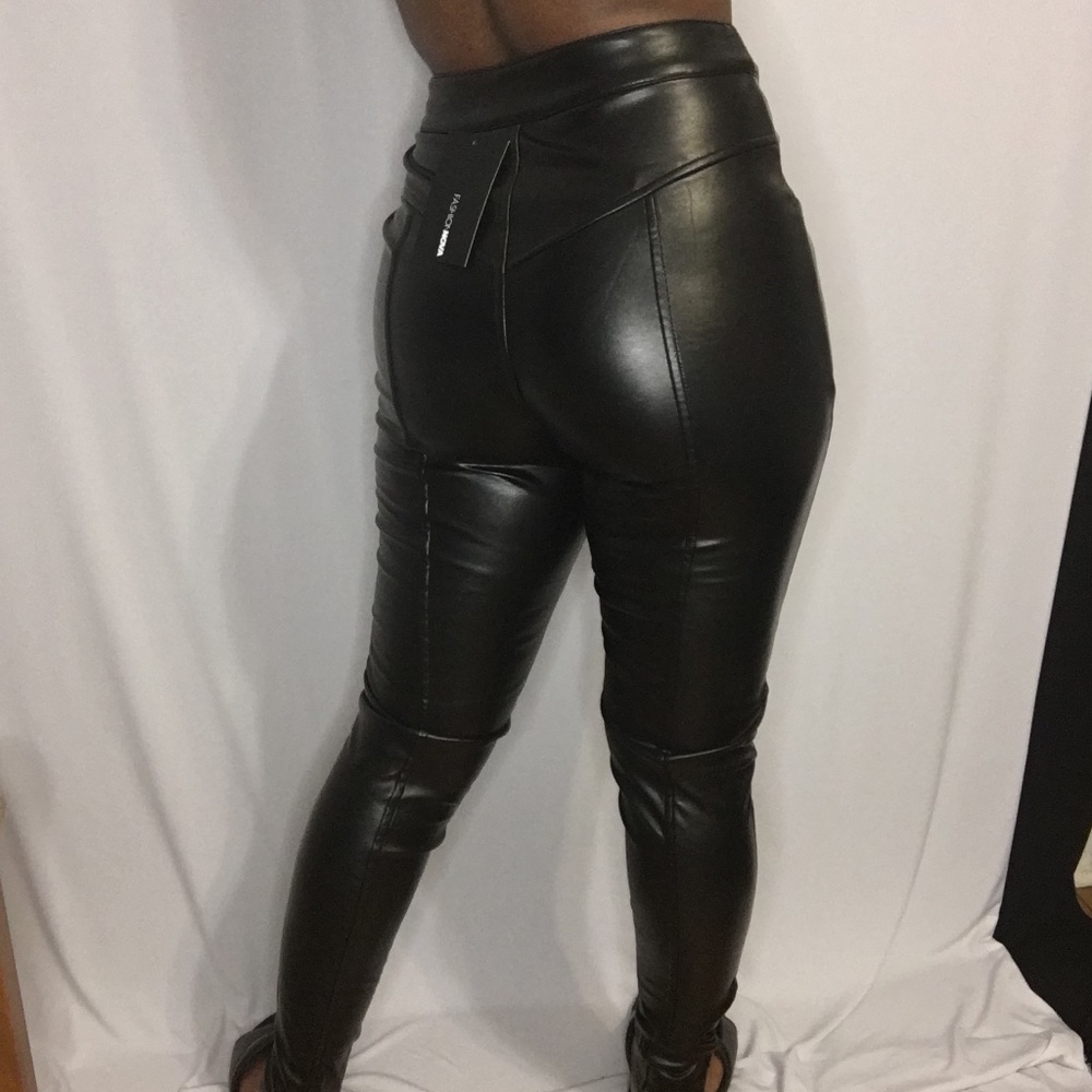 Black Leather Pants
